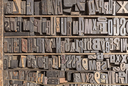 Various blocks of wood type 