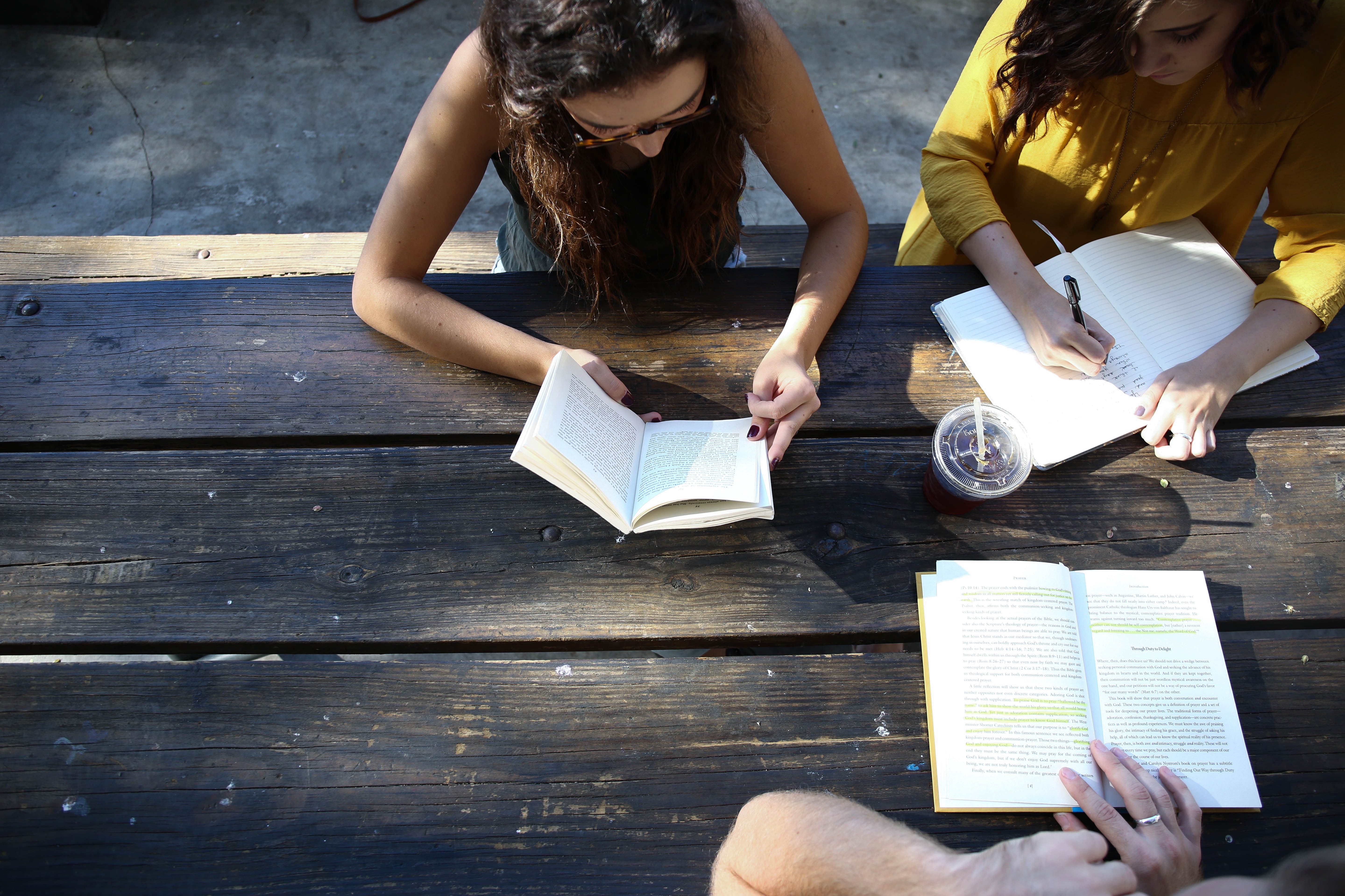 Writing and reading outside