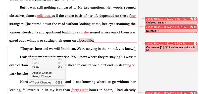 Using Track Changes and Comments for Collaborative Editing in Microsoft Word